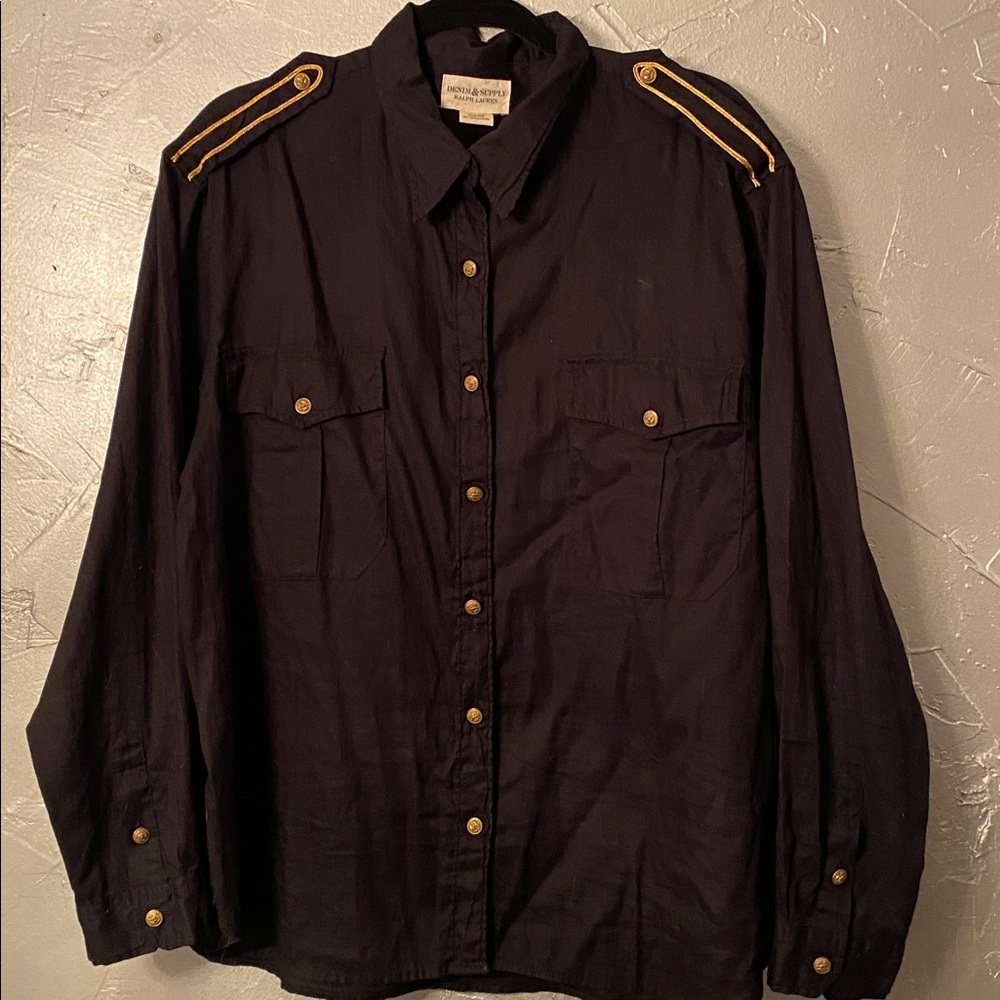 Denim & Supply Ralph Lauren Black Shirt